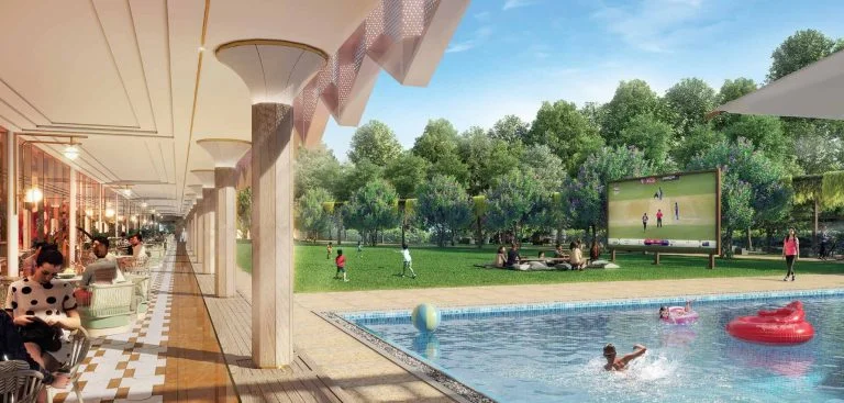 Pool Deck Area